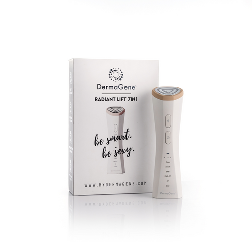 DermaGene® RadiantLift 7v1 RF & EMS přístroj na lifting obličeje
