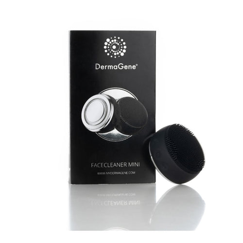 DermaGene® Face Cleaner Mini – 4v1 sonický čistič obličeje s funkcí EMS, LED a přídavným modulem pro aplikaci séra