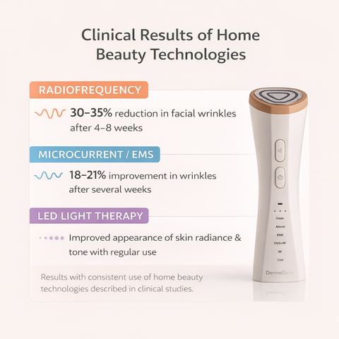 DermaGene® RadiantLift 7v1 RF & EMS přístroj na lifting obličeje