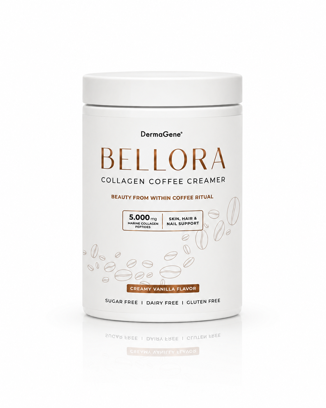 DermaGene® Bellora Beauty – kolagenová smetana do kávy