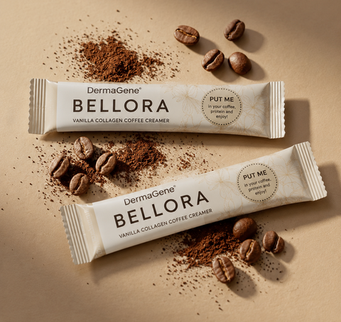 DermaGene® Bellora Beauty – kolagenová smetana do kávy – vzorek