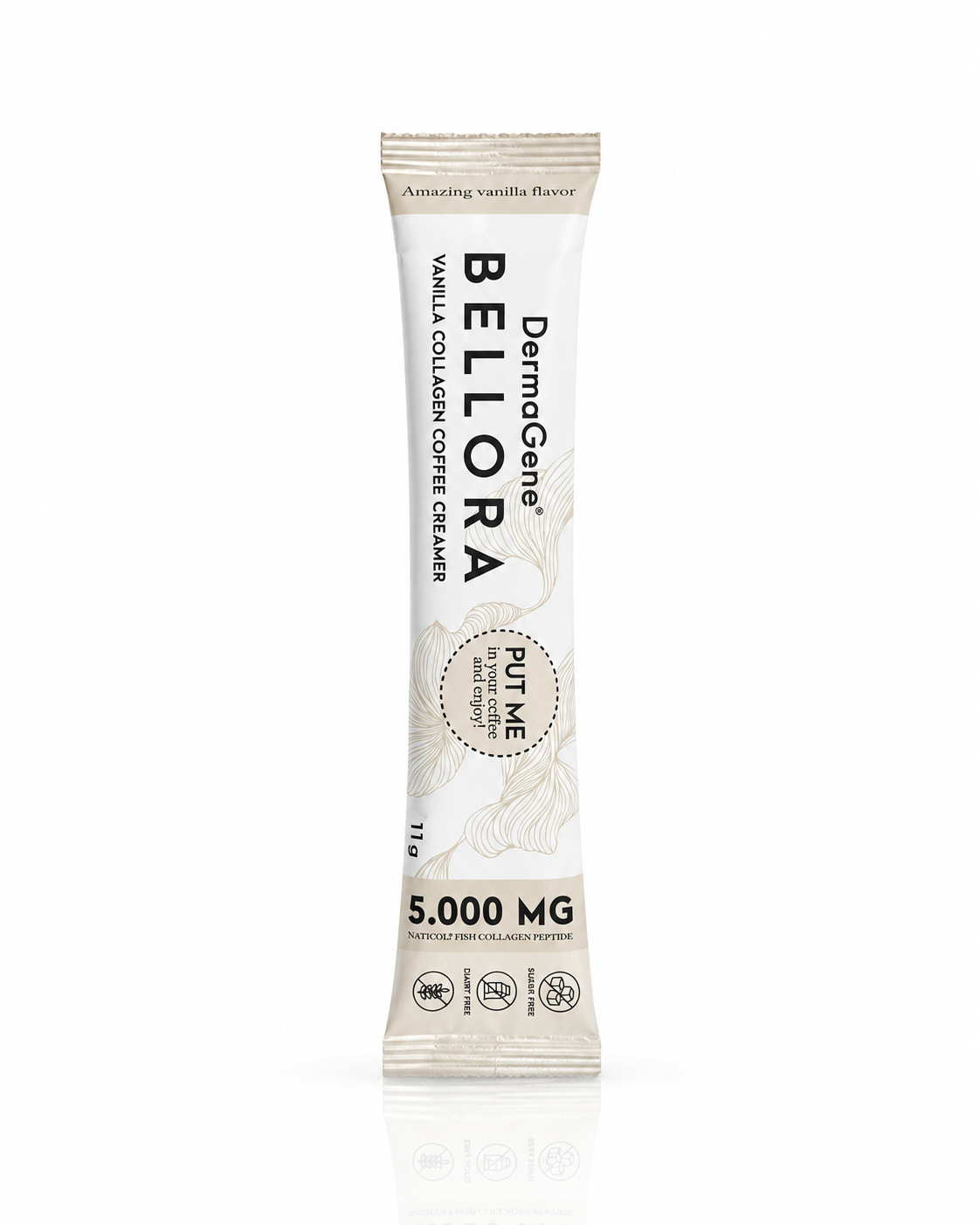 DermaGene® Bellora Beauty – kolagenová smetana do kávy – vzorek