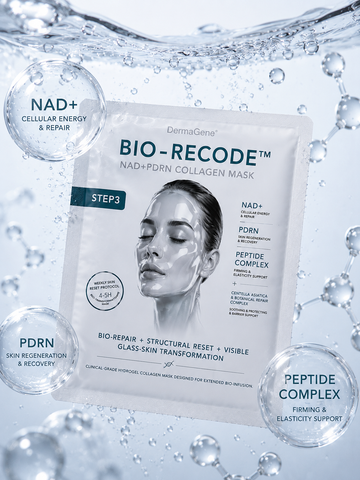 DermaGene® KROK 3 BIO-RECODE™ NAD+ PDRN Bio-Kolagenový Týdenní Obnovující Maska