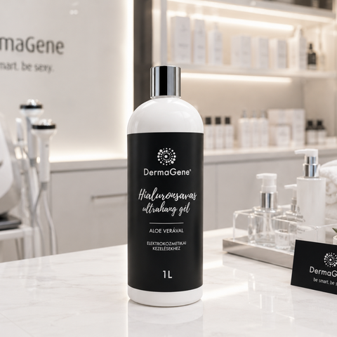 DermaGene hyaluronový vodivý gel s aloe vera (1 l)