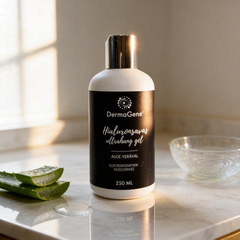 DermaGene hyaluronový vodivý gel s aloe vera (250 ml)