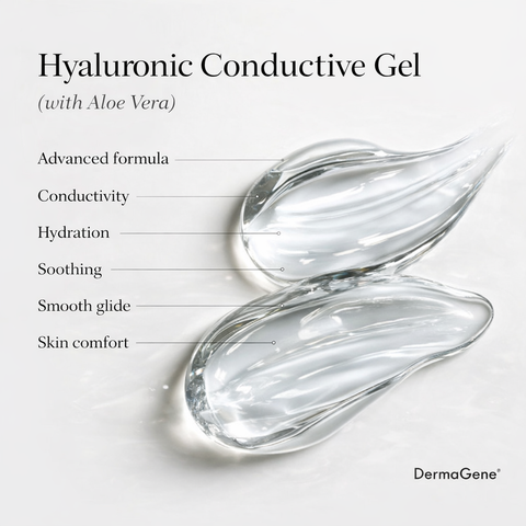 DermaGene hyaluronový vodivý gel s aloe vera (250 ml)