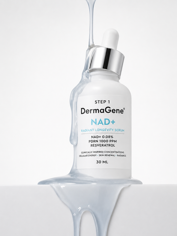 DermaGene® Clinical Longevity 3-Step Skin Renewal System – NAD+ Serum, PDRN Recovery Cream & Bio-Collagen Weekly Reset Mask