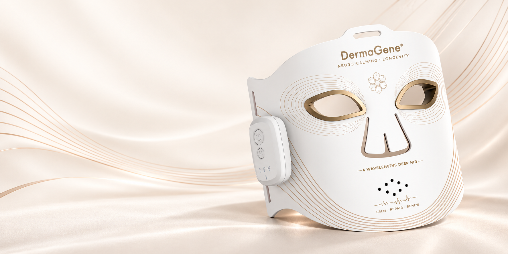 DermaGene NeuroCalm LED mask premium home skincare technology