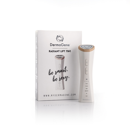 DermaGene® RadiantLift 7v1 RF & EMS přístroj na lifting obličeje