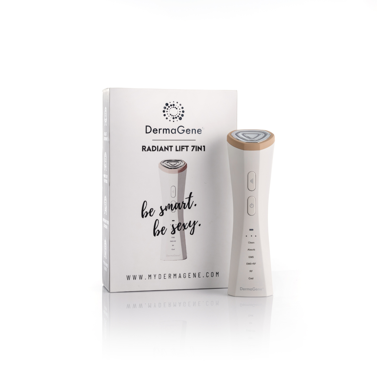 DermaGene® RadiantLift 7v1 RF & EMS přístroj na lifting obličeje