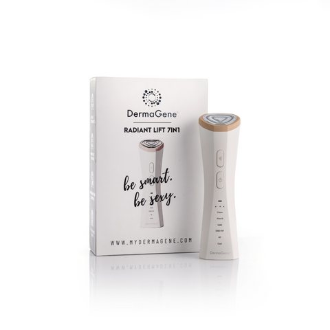 DermaGene® RadiantLift 7v1 RF & EMS přístroj na lifting obličeje