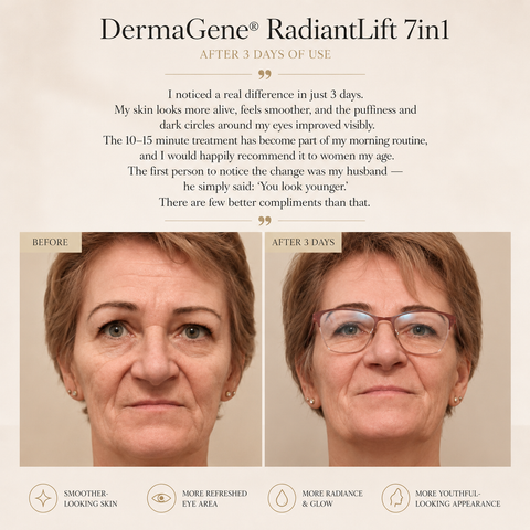DermaGene® RadiantLift 7v1 RF & EMS přístroj na lifting obličeje